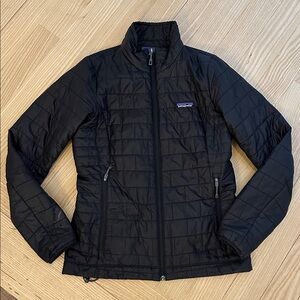Patagonia Nano Puff Puffer Jacket Black Women’s Small